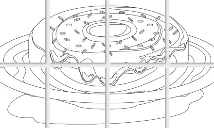 Kolorowanki XXL: Tłusty Czwartek