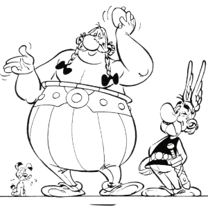 Kolorowanki Asterix i Obelix Kolorowanki Asterix i Obelix