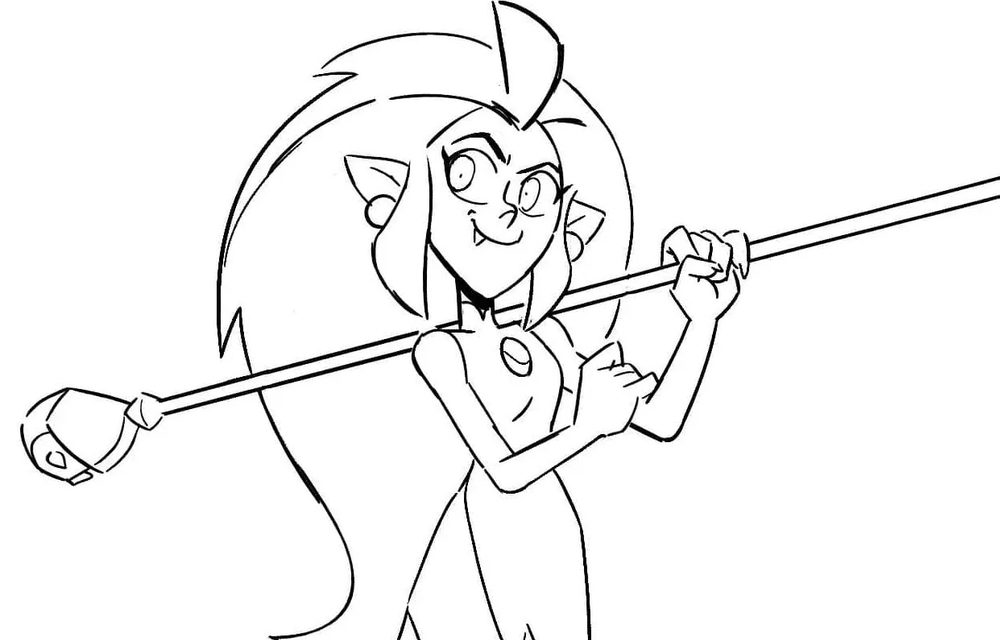 Eda z Sowi Dom kolorowanka dla starszych dzieci