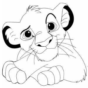 Kolorowanki Król lew Kolorowanki Król lew