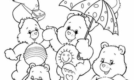 Kolorowanka dla starszych Troskliwe Misie