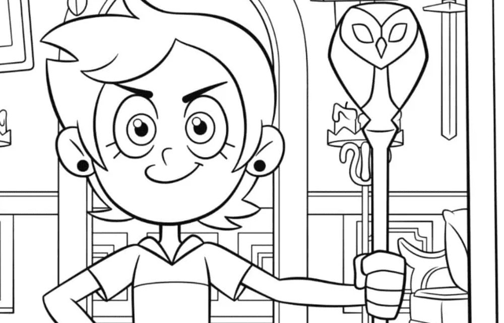 Kolorowanka do druku Owl House