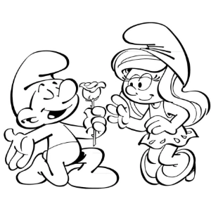 Kolorowanki Smerfy Kolorowanki Smerfy