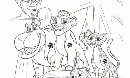 Król Lew i przyjaciele kolorowanka do druku