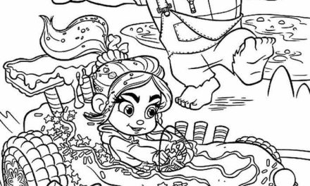 Malowanka Vandelopa w wyścigowym samochodzie