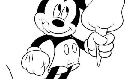 Myszka Miki kolorowanka do druku
