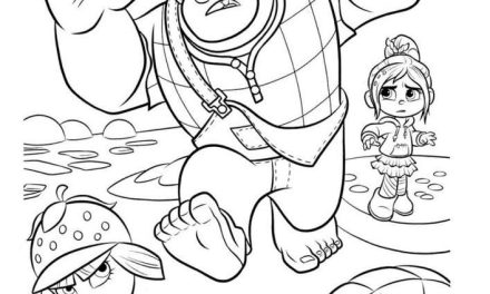 Ralph kolorowanka dla starszych dzieci