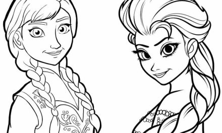 Śliczne siostry malowanka PDF dla dziewczynek