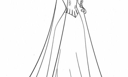 Urocza Elsa kolorowanka do wydrukowania