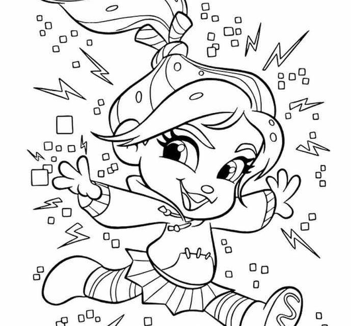 Wandelopa kolorowanka dla najmłodszych