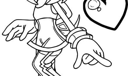 Amy Rose latem kolorowanka pdf