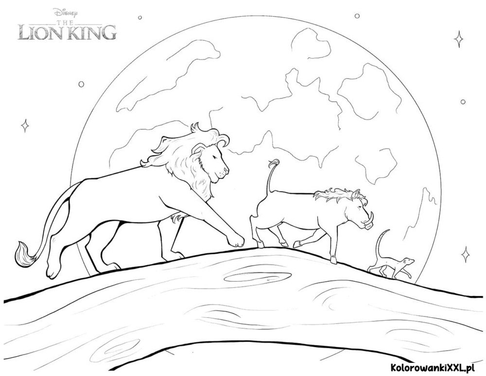 Kolorowanka Hakuna Matata